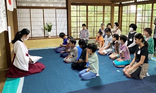 寺子屋楠公さんの教室の様子